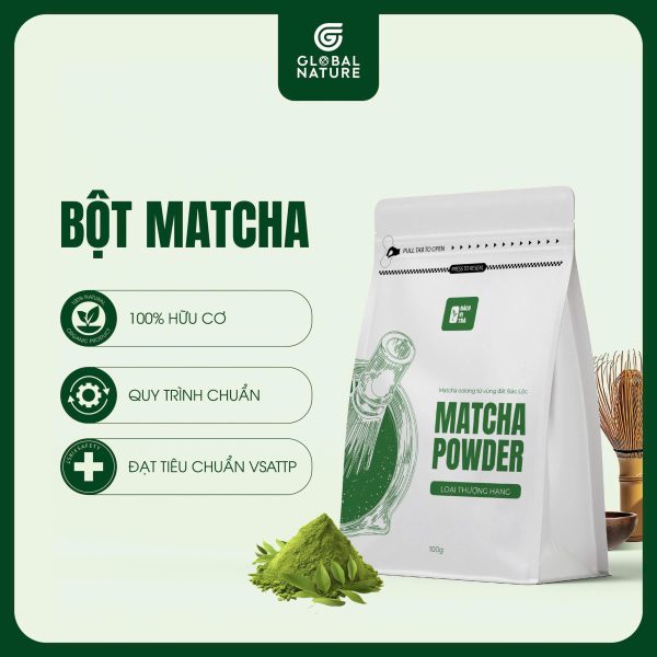 Bột Matcha Thượng Hạng - 100g