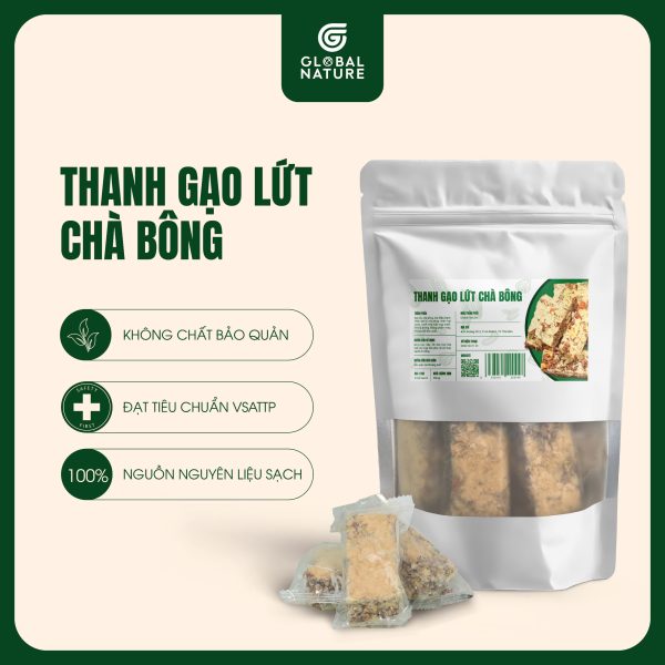 Thanh Gạo Lứt Chà Bông Dinh Dưỡng