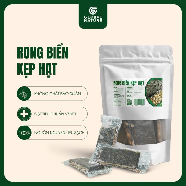 Rong Biển Kẹp Hạt Dinh Dưỡng