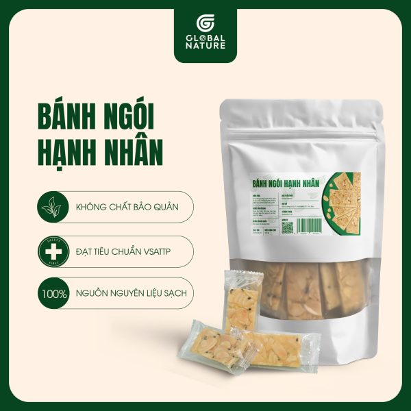 Bánh Ngói Hạnh Nhân Dinh Dưỡng